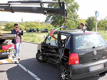Dieser Unfall mit drei Verletzten ereignete sich Mitte September 2012. Archivfoto: Ralf Kestel