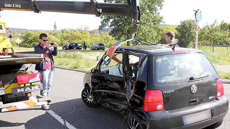 Dieser Unfall mit drei Verletzten ereignete sich Mitte September 2012. Archivfoto: Ralf Kestel