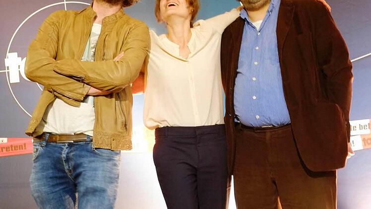 Schadt, Wasserscheid und Egersdörfer bei der Tatort-Premiere in Würzburg-