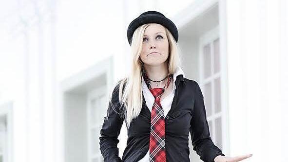 Frechfröhliche Frontfrau: Christine Mühlenkampp Foto: privat