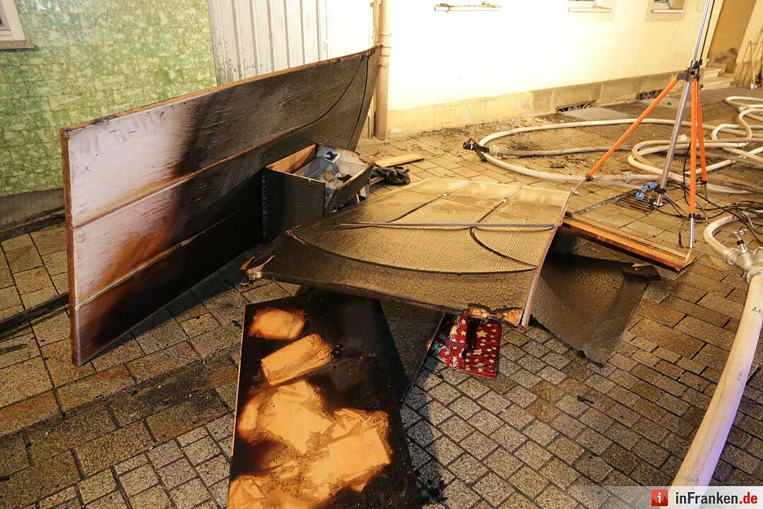 Zimmerbrand in Bad Staffelstein