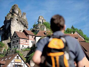 Der Blick auf das Fr&auml;nkische Schweiz-Museum in T&uuml;chersfeld.Foto: FrankenTourismus/FRS/Hub