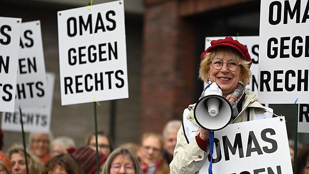 Demonstrationen gegen rechts - Leer
