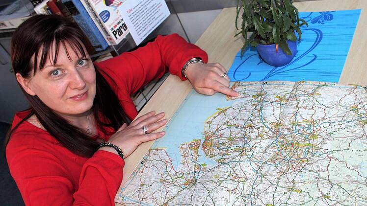 Da geht's hin: Nicole Wirth freut sich, dass die Fahrt in die Partnerstadt Kirkham im August stattfindet.  Foto: Julia Raab