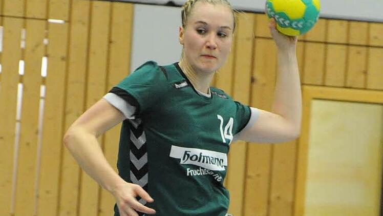 Auf dem richtigen Weg: Julia Albert von der SG Garitz/Nüdlingen.  Foto: Hopf