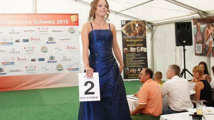Impressionen zur ersten Wahl der "Miss Fränkische Schweiz". Foto: Reinhard Löwisch