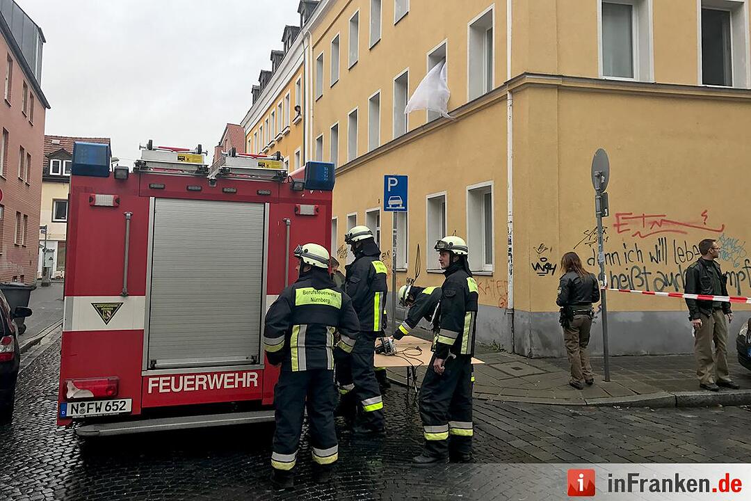 Feuer in Gostenhof: Sechs Menschen  verletzt