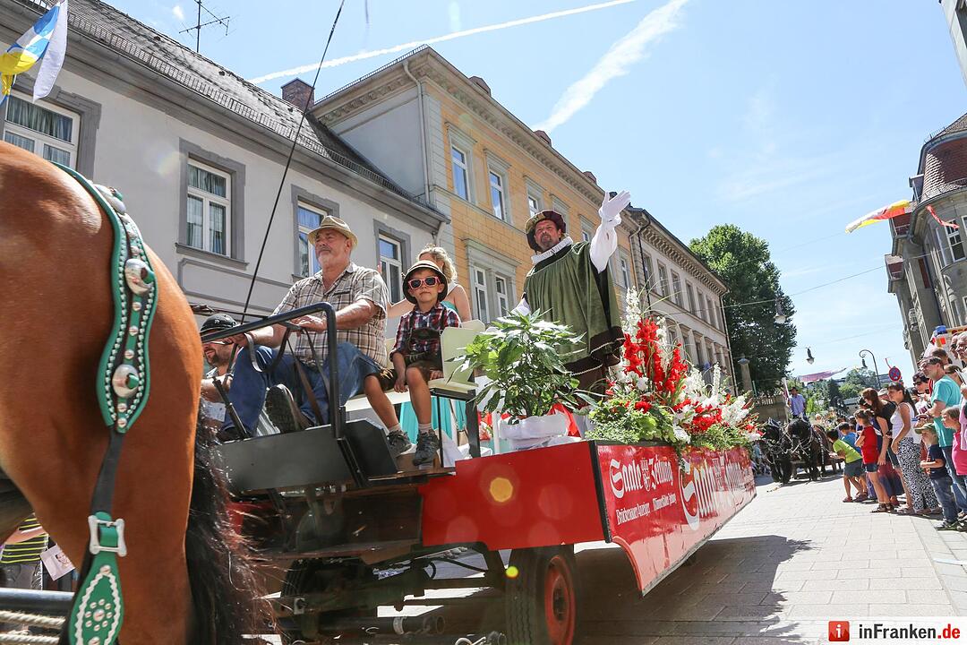 Rakoczyfest in Bad Kissingen mit Umzug; Foto: Barbara Herbst