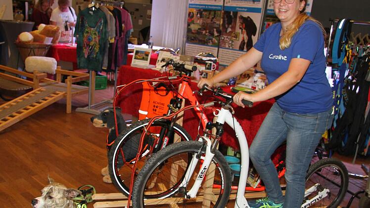 Der letzte Schrei: ein Dog-Sooter . Der Hund muss hier kräftig ziehen. Foto: Sonny Adam