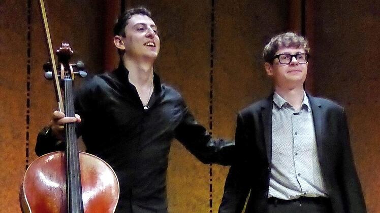 Narek Hakhnazaryan und Pavel Kolesnikov. Foto: Gerhild Ahnert