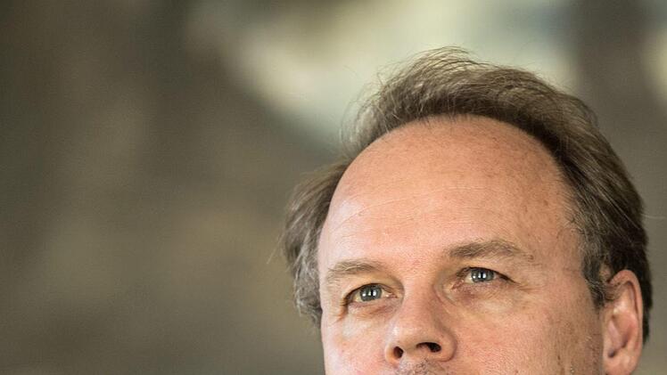 Regisseur und Bühnenbilder Alexander Müller-Elmau inszenierte "Das Rheingold" am Landestheater Coburg.Foto: Jochen Berger