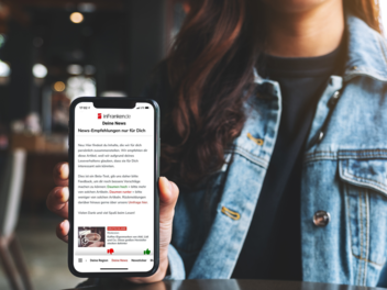 "Deine News": Personalisierte News-Empfehlungen in der inFranken.de-App