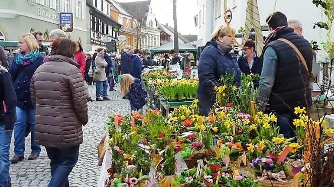 Der Marktsonntag in Burgebrach ist jedes Mal ein attraktiver Markt.  Foto: Elke Pieger