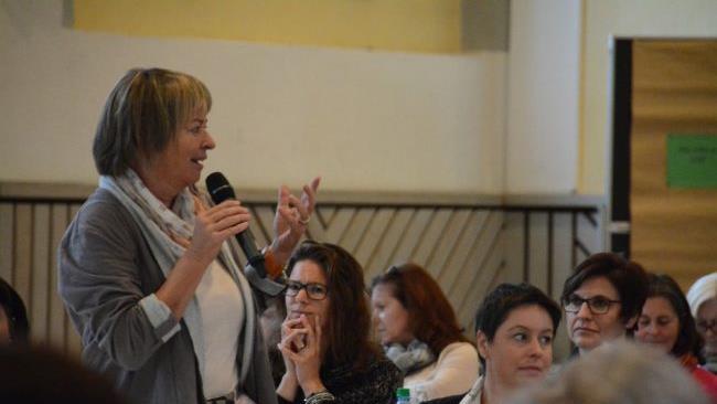 Der dritte unterfränkische Interkommunalen Aktionstag unter dem Motto "Politik braucht Frauen" in Bad Kissingen. Elisabeth Assmann
