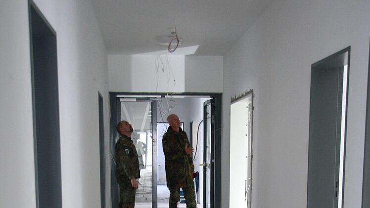 Rund 3,5 Millionen Euro - pro Gebäude - kosteten die neuen Unterkünfte für die Übungstruppen. Foto: Ulrike Müller