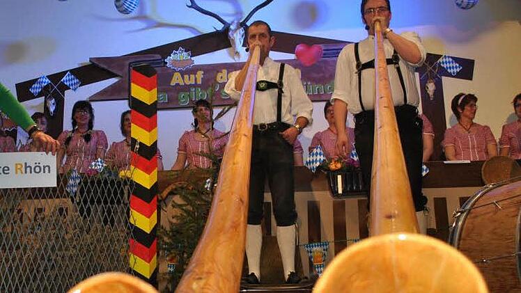 Arno Nüchter und Andreas Fuß von den Oberbacher Musikanten