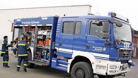 Der MAN-Gerätekraftwagen I des THW-Ortsverbands Bad Staffelstein