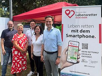 Ersthelfer-App startet im Landkreis Schweinfurt Ersthelfer-App startet im Landkreis Schweinfurt