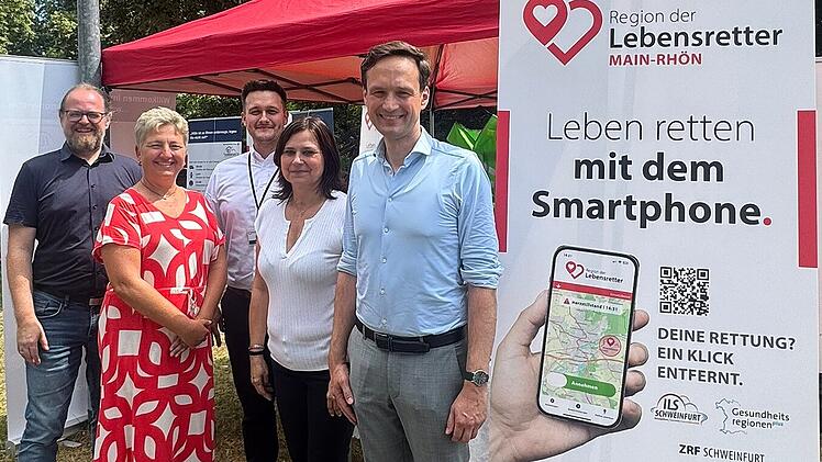 Ersthelfer-App startet im Landkreis Schweinfurt
