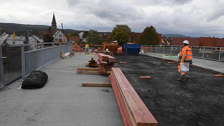 Die erneuerte Brücke in BreitengüßbachFoto: Rinklef