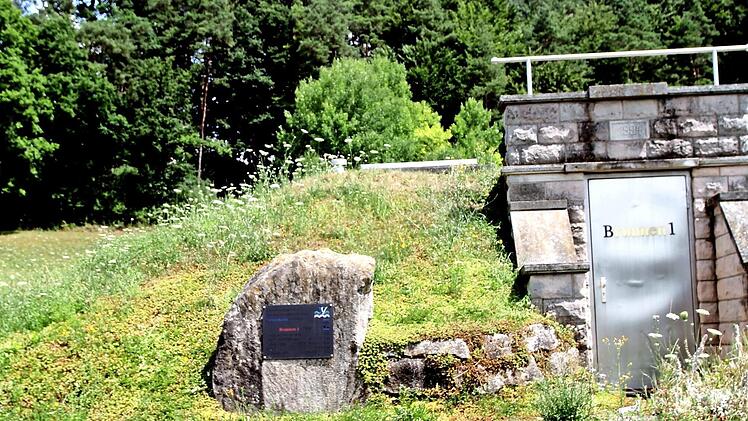 Der Eingang zum Brunnen I im Lautergrund zwischen der Hasenmühle und Weikartslauter