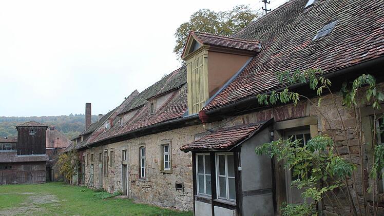 Der Nordflügel vom Innenhof aus gesehen. Foto: Mäuser