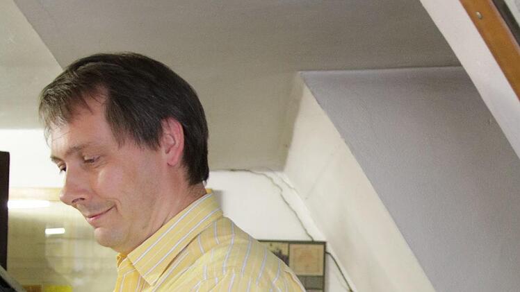Der Mauerriss im zweiten Obergeschoss müsste repariert werden. Klaus Klaschka