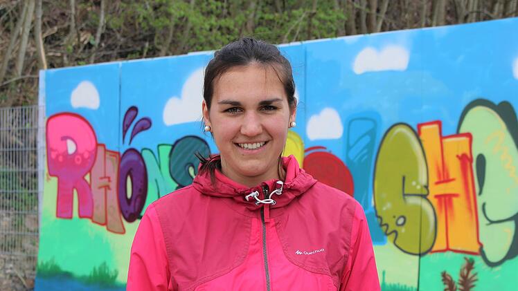 Gemeindejugendpflegerin Ulrike Abersfelder hat das Graffiti-Projekt initiiert. Foto: Julia Raab