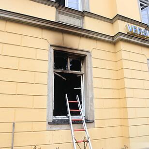 Hoher Schaden nach Brand in Coburger Arztpraxis