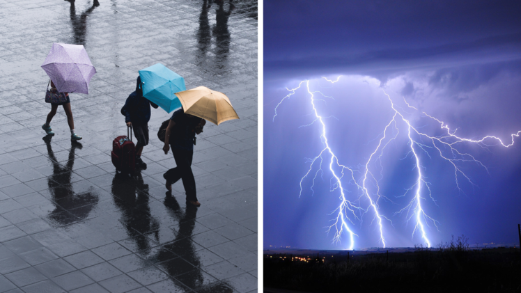 Wetter in Franken: Kaltfront bringt Gewitter und Regen