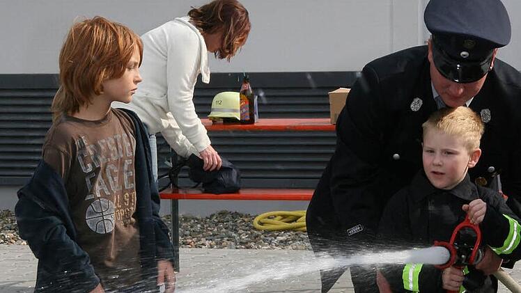 Auch für die Kleinsten gab es jede Menge "Action".