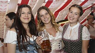 Für Partystimmung sorgten die "Stoapfälzer Spitzbuam"