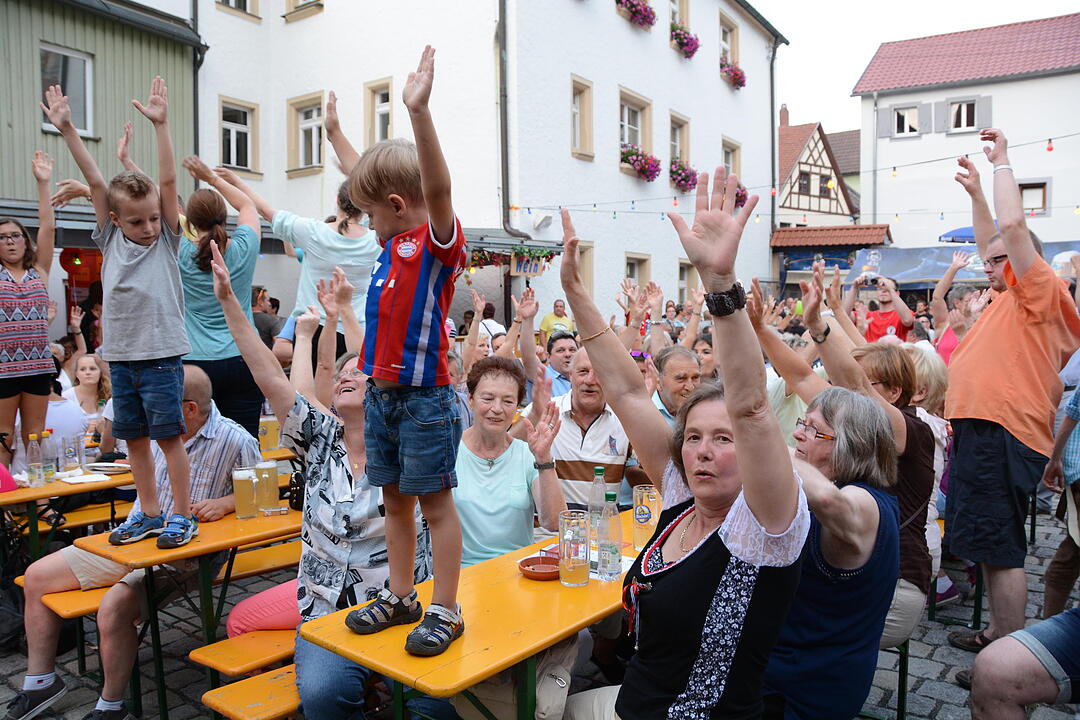 Altstadtfest Kulmbach Samstagabend 1