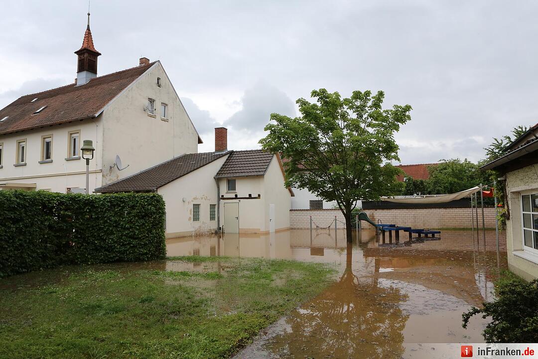 Hochwasser Landkreis Bamberg III - Oberhaid
