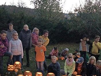 Tolle Stimmung bei einbrechender Dunkelheit Foto: Kathrin Romeis-Merten