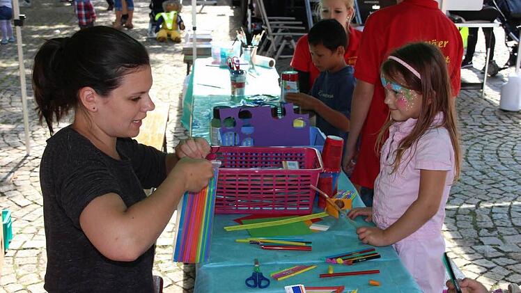 Kinderfest auf dem Anger.Foto: Dieter Britz