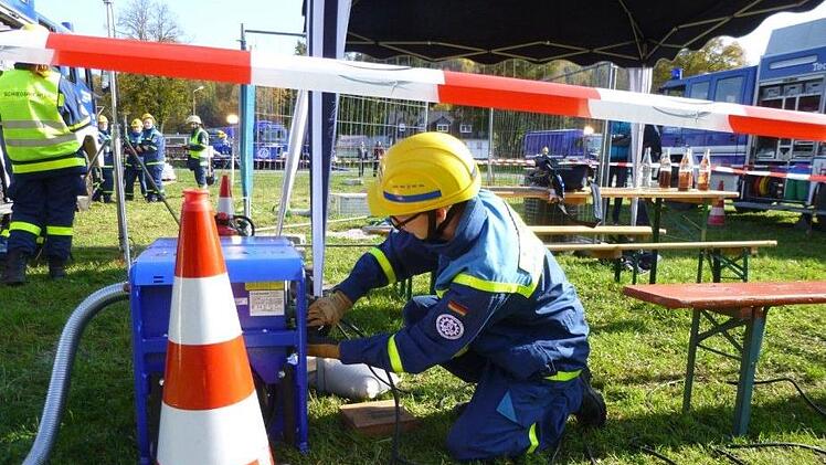 Impressionen vom THW-Wettkampf. Foto: Haju Badura