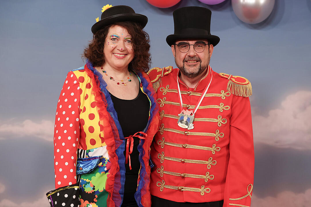 "Fastnacht in Franken" - Ankunft der Gäste