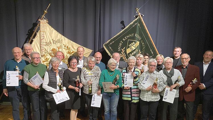 Ehrungen für 50  Jahre Mitgliedschaft.  Foto: Klaus Werner