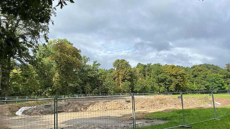 Bamberg: Schillerwiese wird von 3200 Kubikmetern Schlamm befreit - Wege im Hain gesperrt