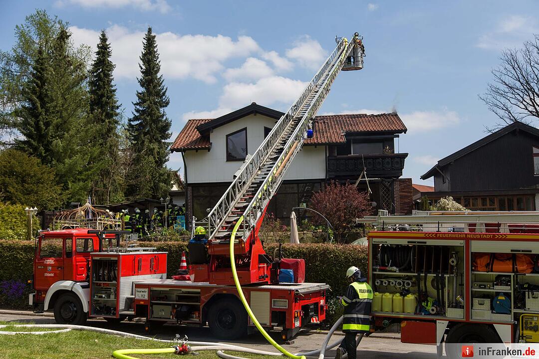 Wohnhausbrand in Neustadt bei Coburg –150.000 Euro Sachschaden