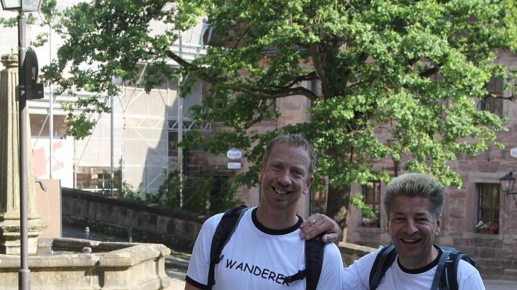 Fabian Horn und Martin K&ouml;nig starteten etwas sp&auml;ter. Sie haben bereits sieben Mal solche Aktionen mitgemacht. Foto: Sonny Adam