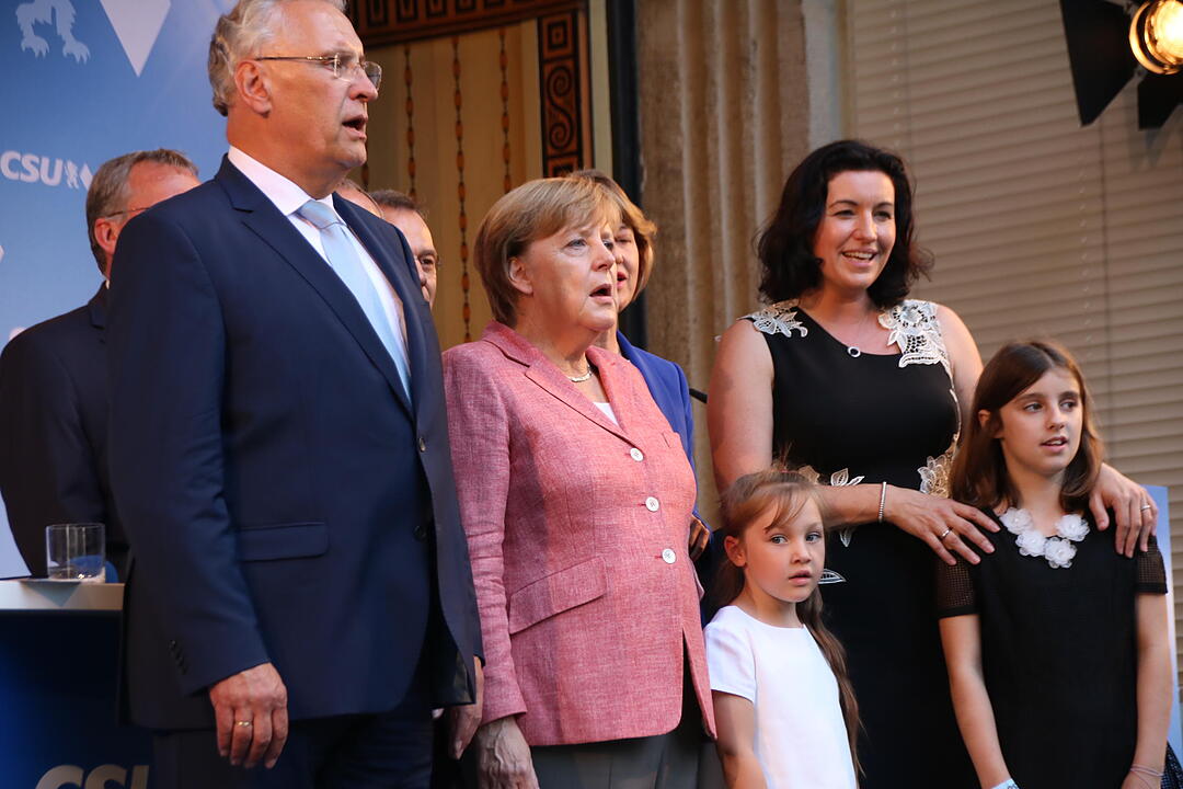 Angela Merkel zu Besuch in Bad Kissingen