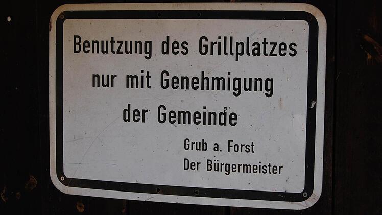 Wer grillen will, der muss es vorher anmelden.