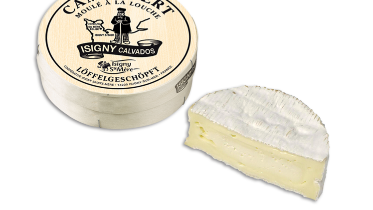 Camembert "Calvados" der Firma "Ste Mere" zurückgerufen
