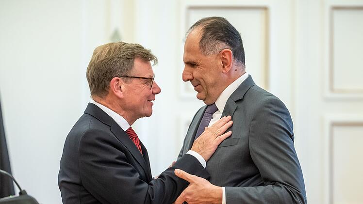 Au&szlig;enminister Wadephul in Griechenland