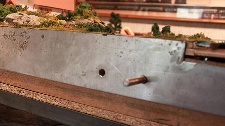 Die Module können mit einander verbunden werden.