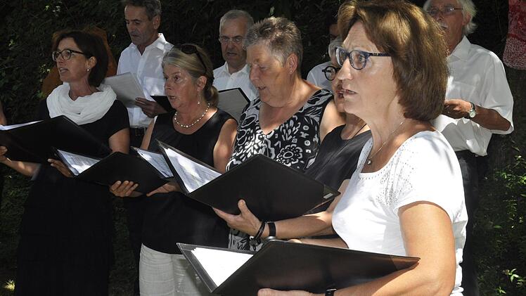 Die Bockleter Singfoniker  Foto: Peter Klopf