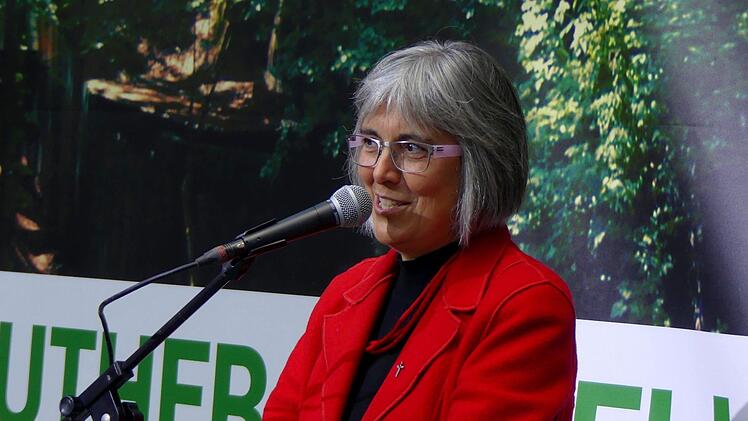 Regionalbischöfin Dorothea Greiner blickte auf ihre erfolgreiche Schirmherrschaft zurück. Foto: Dieter Hübner