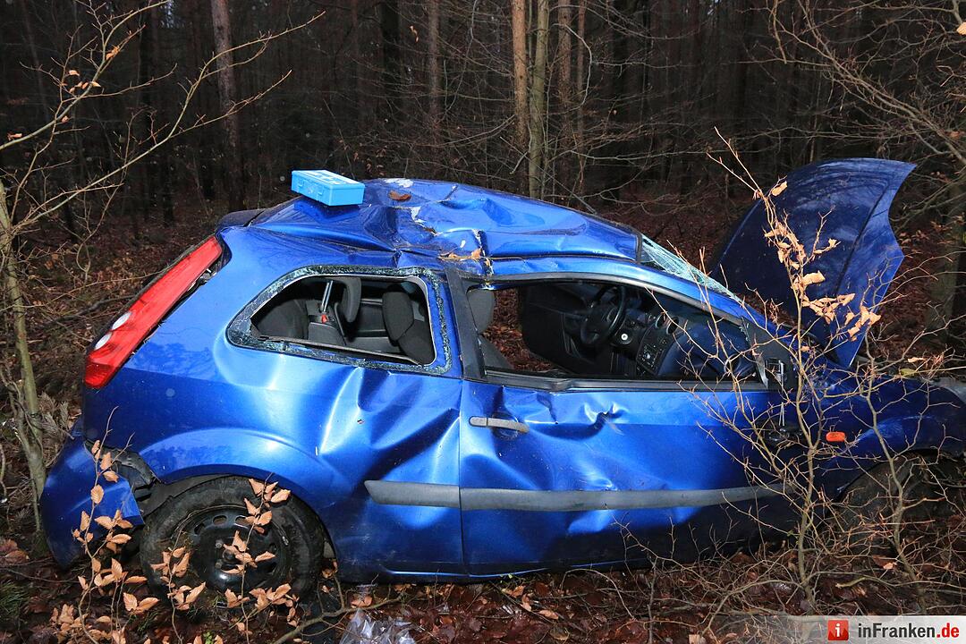 Unfall zwischen Bamberg und Geisfeld